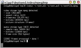 Lvemux Multiplexing Audio and Video