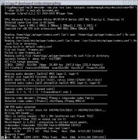 Mencoder